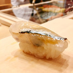 鮨ひがし山 - ▲十貫目:サヨリ