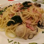 レストラン ラグー - カキのスパゲッティ