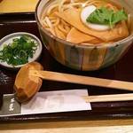 銀座 木屋 - きつねうどん