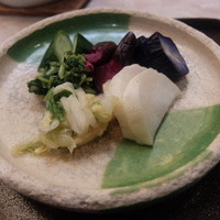 やげんぼり 赤坂店 - お漬物