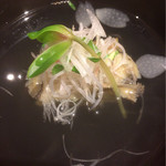 銀座 しのはら - [お椀]
      蒸し鮑