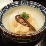 壽山 - 筍　蕨　湯葉の炊き合わせ