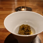 Chef's Table at Brooklyn Fare - キャビアとポテサラ