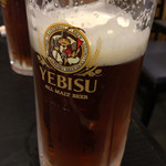 Matsuou - 生ビール、琥珀の生かな