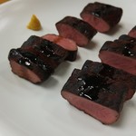 スタミナ苑 - ハツのタタキ