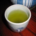 手打そば 中原 かしわ - お茶