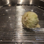 てんぷら 深町 - 季節柄蕗の薹