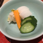 てんぷら 深町 - 香の物