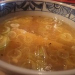 中華そば 初代 修 - つけ麺スープ