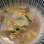 スタミナ苑 - コムタンスープ