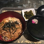 明己悟 - しろうお玉子とじ丼¥300
                                by masakun 