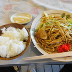 東洋 - 焼きそば定食 750円