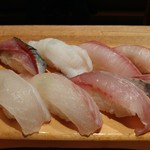 海鮮山 - 握り寿司8貫