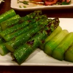 肉山 おおみや - アスパラガス