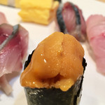 すし処 握り一心 - ばふんうに800円