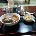 長崎軒 - 半チャンラーメン