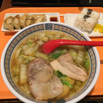 どうとんぼり神座 - おいしいラーメン どうとんぼり餃子セット