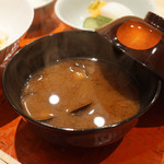 てんぷら 深町 - 味噌汁