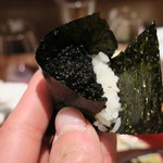 鳥茂 - キャビアおにぎり