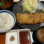 牛カツ京都勝牛 京都駅前店 - 牛ロースカツ膳(大)