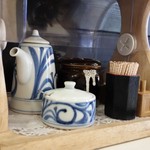 うどん 有田 - うどん 有田　調味料入れ