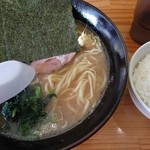 巓 - ラーメン並+ライス