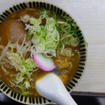 うどんのいなや - カレー中華+チャーシュー、ねぎ