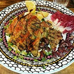 オチアイ ショクドウ - 牛リブロースのステーキ