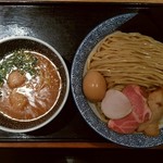 麺屋一燈 - 特製濃厚魚介つけ麺￥1080+特盛り券￥150