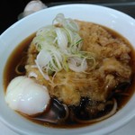 深大寺門前そば - 玉天そば（半熟）