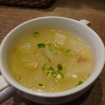 Girasole - ランチのスープ