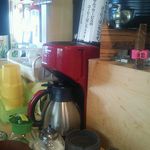 すしレスト大鯛 - 無料の珈琲コーナー。