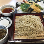 手打ち蕎麦・うどん　彩め - 天せいろ（そば）