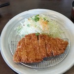 不二かつ 大分本店 - 2017/1/10 ロースカツ150g単品と味噌汁 1050円＋税