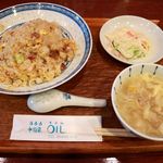 中国菜 オイル - 20170315五目チャーハンランチ