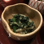 まき村 - ほうれん草ともやしの共和え