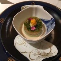 横濱元町 霧笛楼 - 帆立とアワビのタルタル　  　