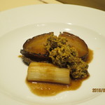 鮨 なかや - 蝦夷鮑のステーキ