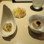 鮨 なかや - お通し