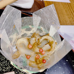 四季料理 海山 - イカのふき味噌和え