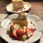 Ridi - チーズケーキと季節のミルクレープ