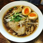 自家製麺中華そば 今里 - 玉子入り