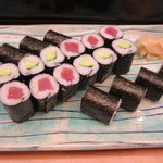 味処 大丸 - 家族はカッパと鉄火で〆るのが好きです