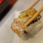 入谷鬼子母神門前のだや - 塩焼きは，皮がパリッと，中はふっくら，ワサビをつけると，甘みが引き出されてきます。