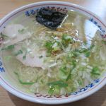 Ramemmaruhira - 塩ラーメン（油多め、650円）