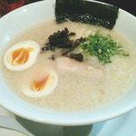 博多とんこつラーメン だいだい - ２０１１／０１／１３　とんこつラーメン味玉￥600