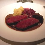 コート ドール - 蝦夷鹿のステーキ