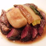 コート ドール - 青首鴨のロースト下仁田ネギ