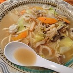 味のかつえだ - 2017年1月　チャンポン　780円