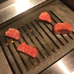 黒毛和牛 銀座 ヒレ肉の宝山 - 